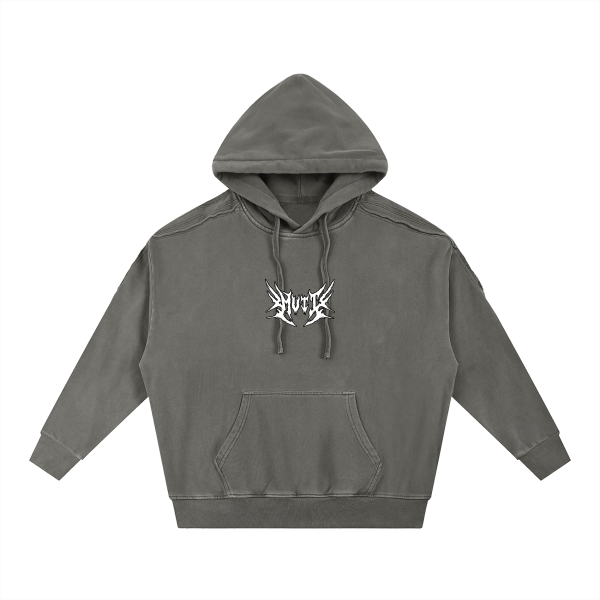 MUZZLE Raw Edge Hoodie