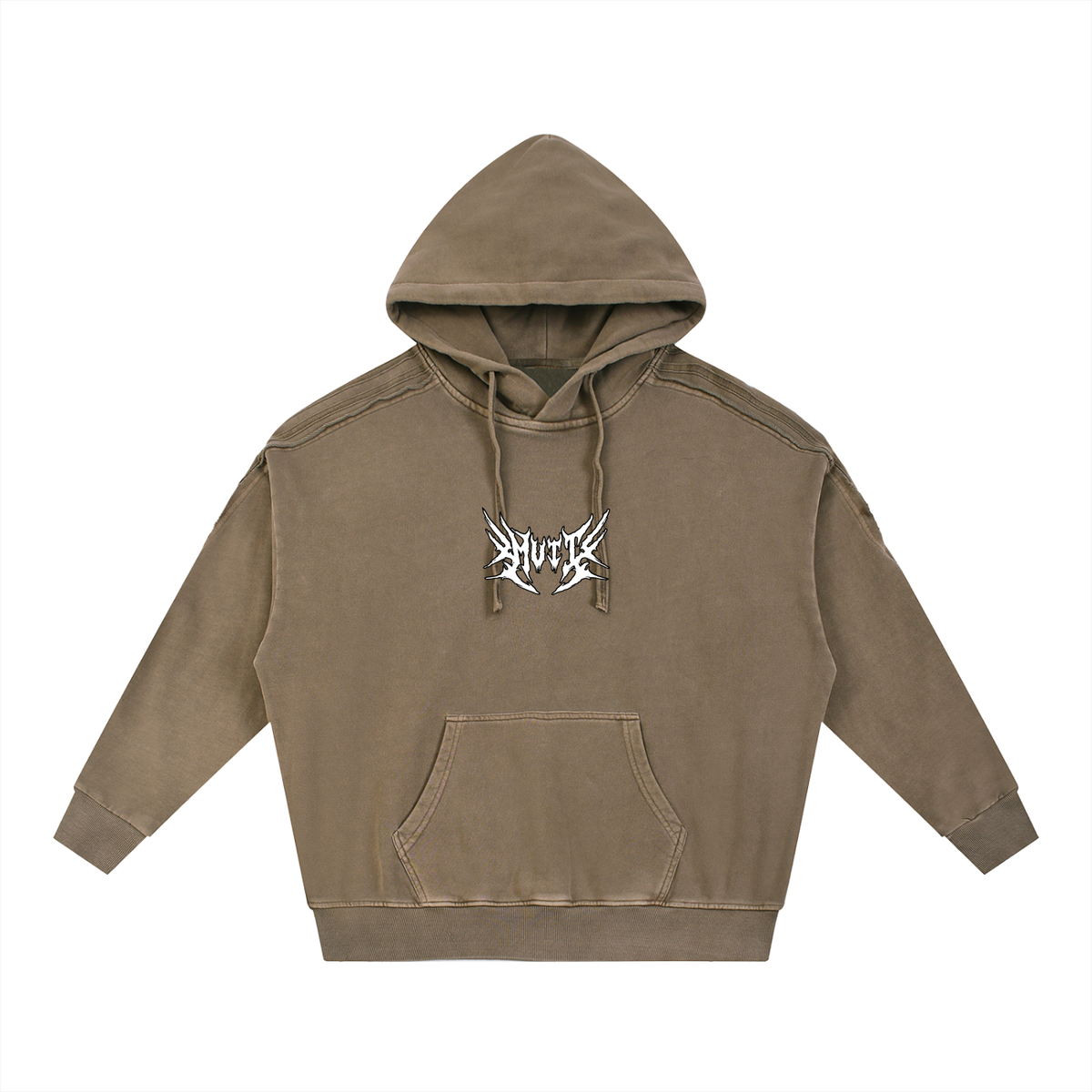 MUZZLE Raw Edge Hoodie