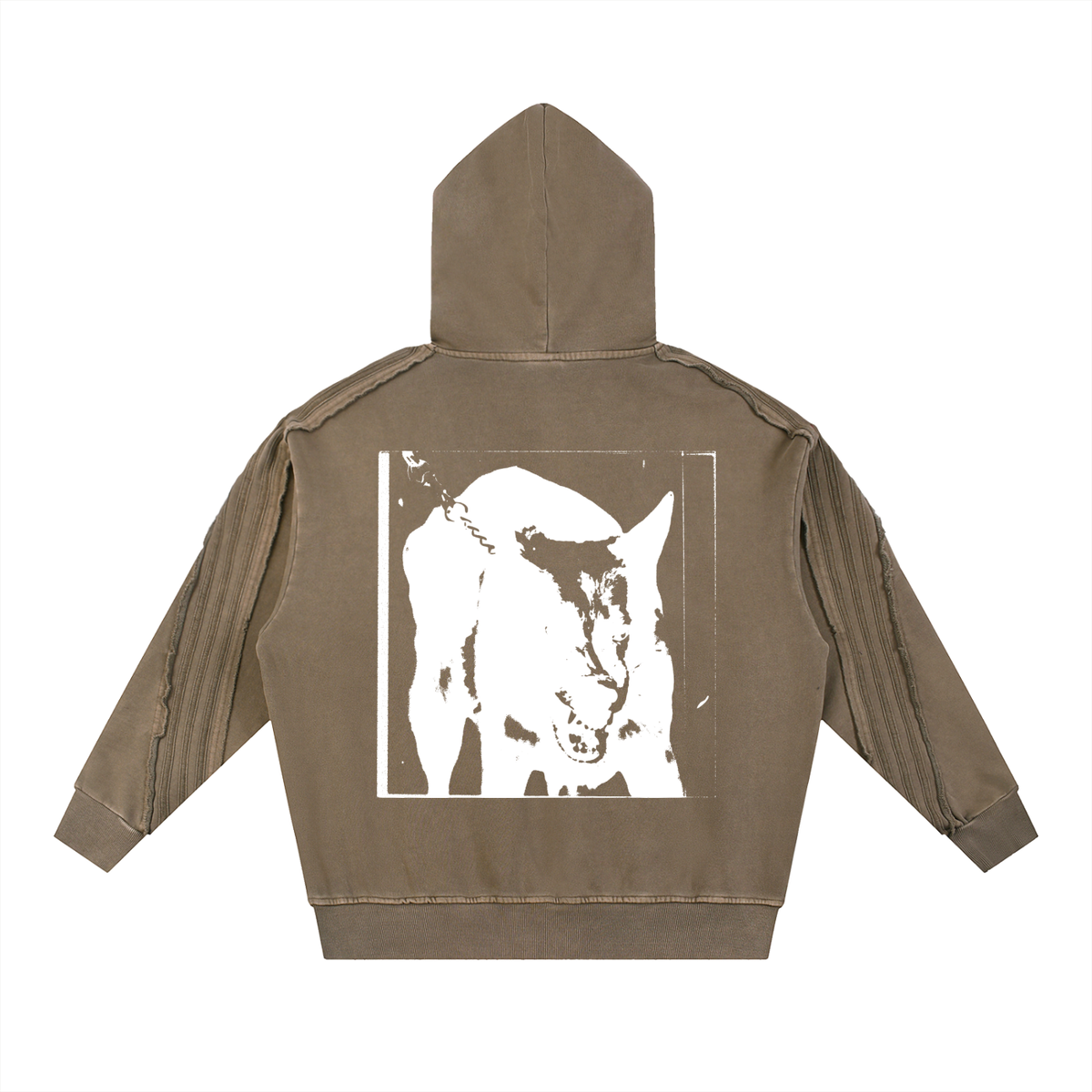 MUZZLE Raw Edge Hoodie
