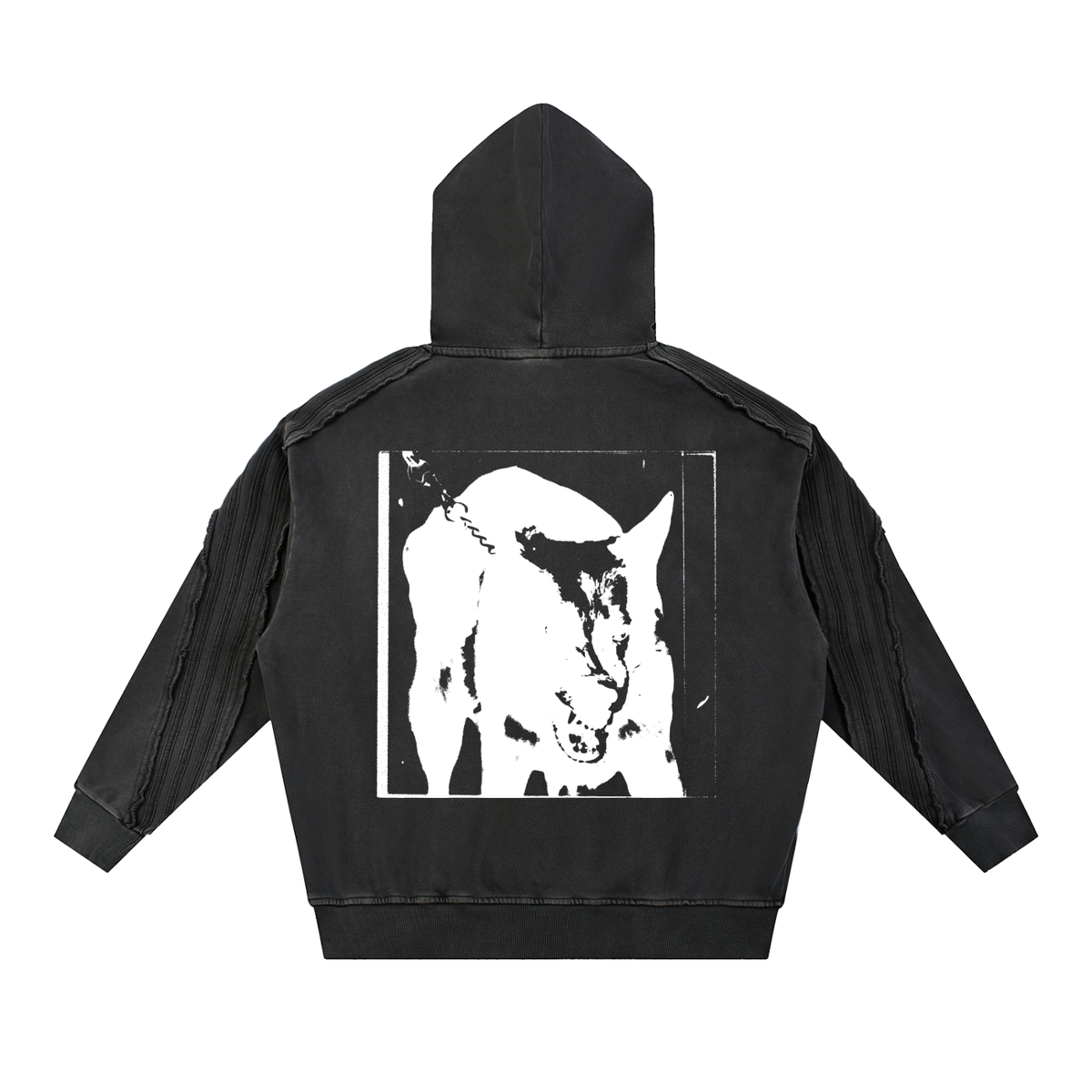 MUZZLE Raw Edge Hoodie