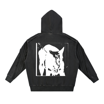 MUZZLE Raw Edge Hoodie